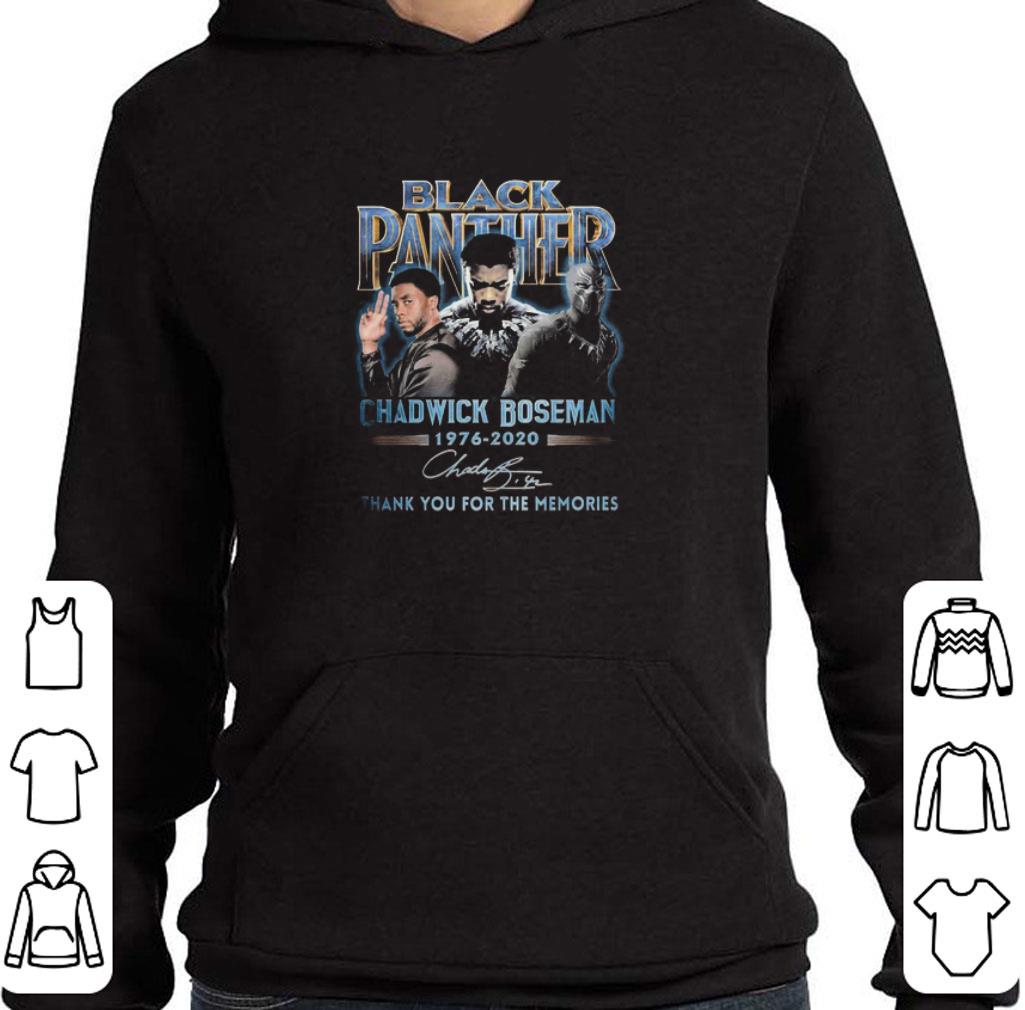 51cb8f16 original black panther chadwick boseman 1976 2020 thank you for the memories signature shirt 4 - Original Black Panther Chadwick Boseman 1976 2020 thank you for the memories signature shirt