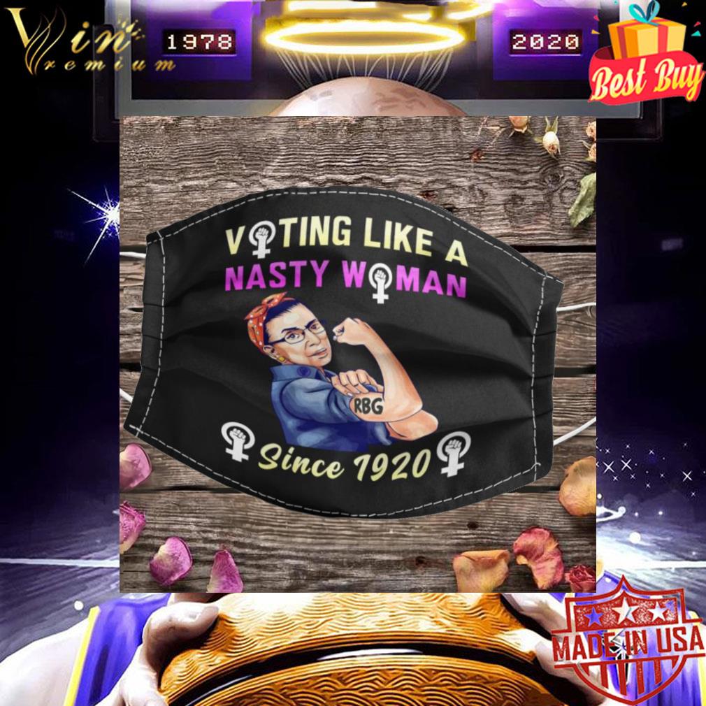 Ruth Bader Ginsburg voting like a Nasty woman since 1920 face mask 5975aa34 ruth bader ginsburg voting like a nasty woman since 1920 face mask 4 - Ruth Bader Ginsburg voting like a Nasty woman since 1920 face mask