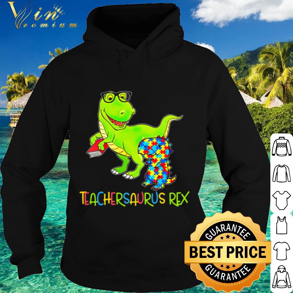 5eb65ff0 pretty autism teachersaurus rex shirt 4 - Pretty Autism TeacherSaurus Rex shirt