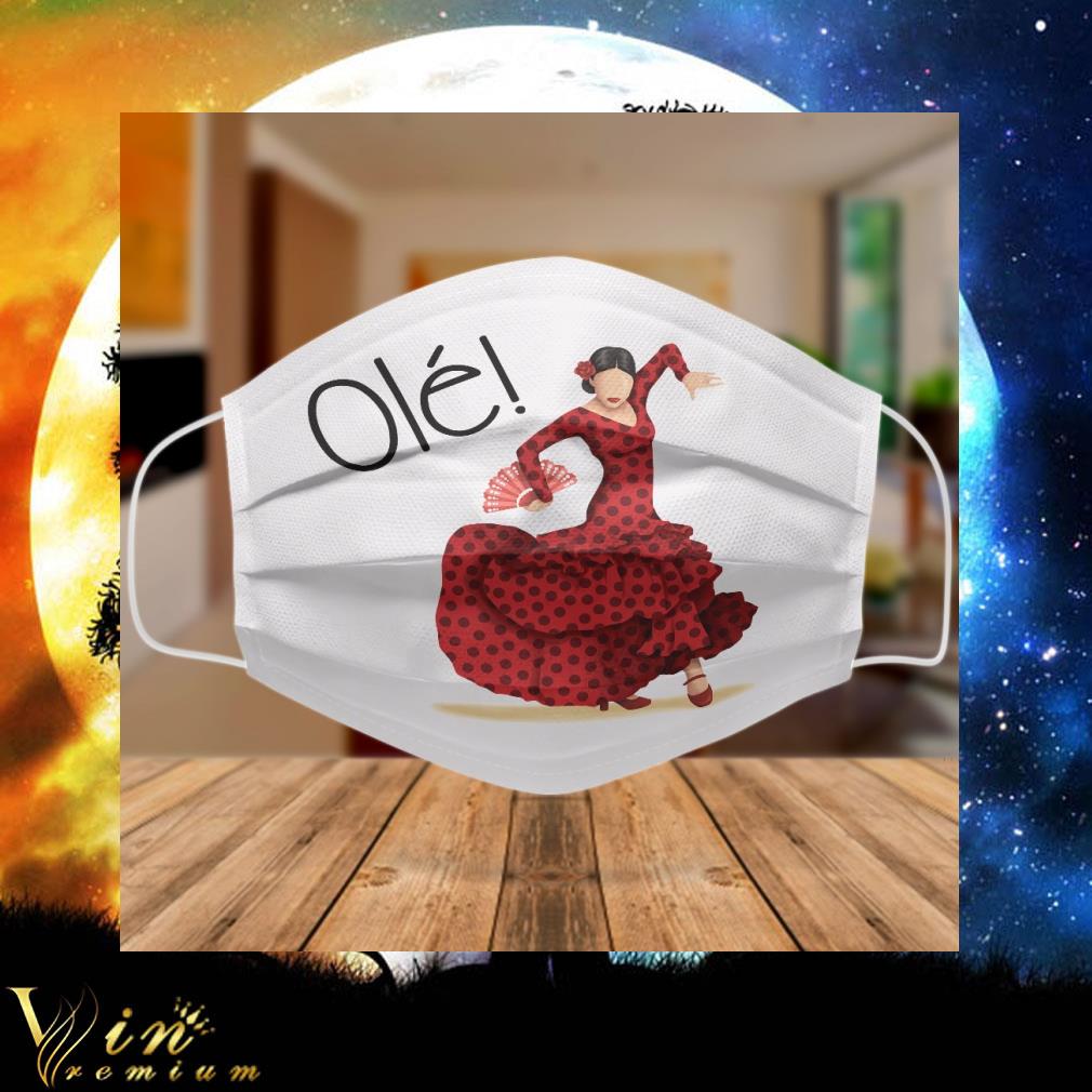 Ballet Flamenco dance Ole face mask 5eeb424c ballet flamenco dance ole face mask 4 - Ballet Flamenco dance Ole face mask