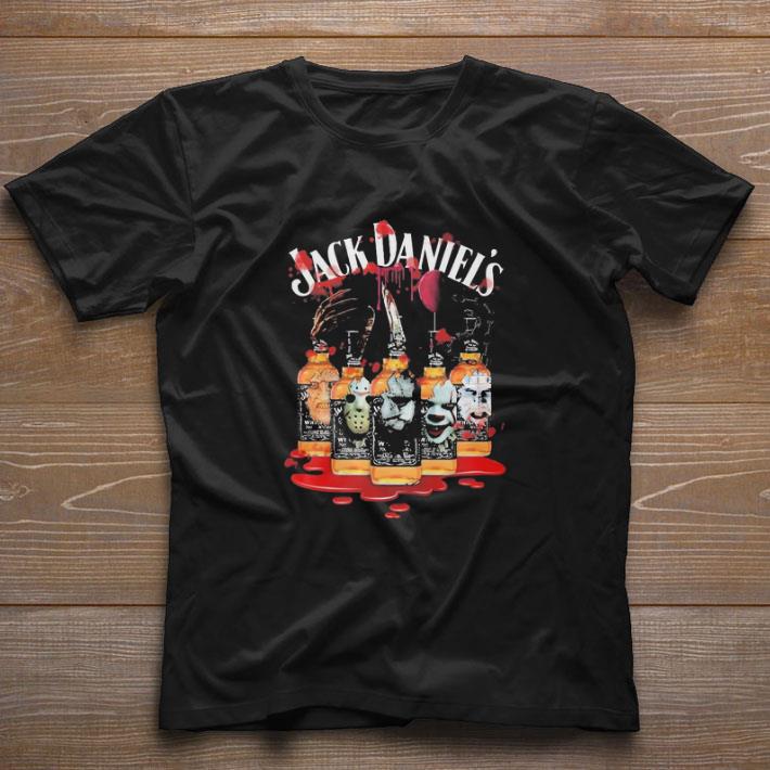 Funny Horror film Characters Jack Daniels shirt