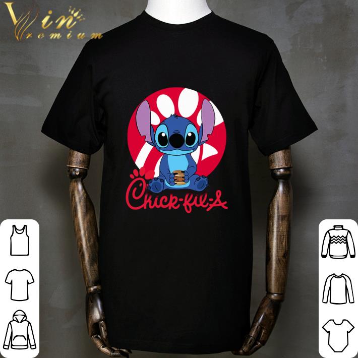 Stitch mashup Chick-fil-a shirt Stitch mashup Chick-fil-a shirt