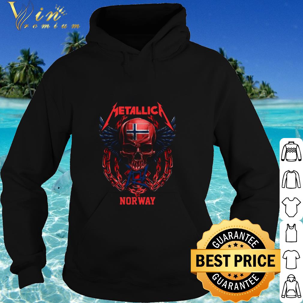 Cool Skull mashup Metallica Norway Flag shirt 858fb4ba cool skull mashup metallica norway flag shirt 4 - Cool Skull mashup Metallica Norway Flag shirt