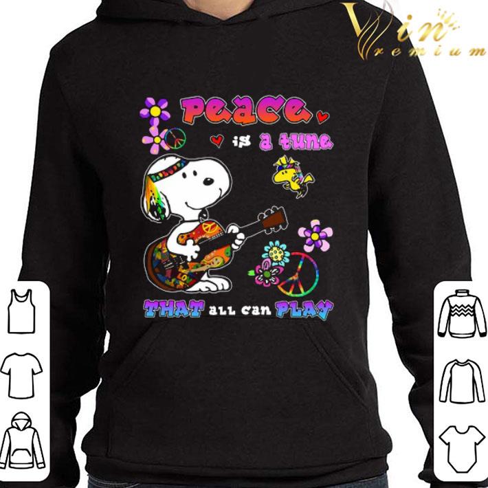 Snoopy and Woodstock peace is a tune that all can play shirt 8ddbae93 snoopy and woodstock peace is a tune that all can play shirt 4 - Snoopy and Woodstock peace is a tune that all can play shirt