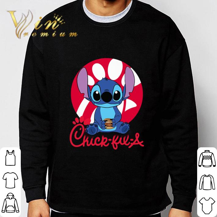 Stitch mashup Chick-fil-a shirt Stitch mashup Chick-fil-a shirt