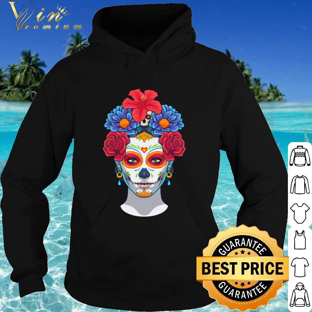 Official Dia De Muertos Sugar Skull Woman Flower Day Dead shirt 9888b6d8 official dia de muertos sugar skull woman flower day dead shirt 4 - Official Dia De Muertos Sugar Skull Woman Flower Day Dead shirt