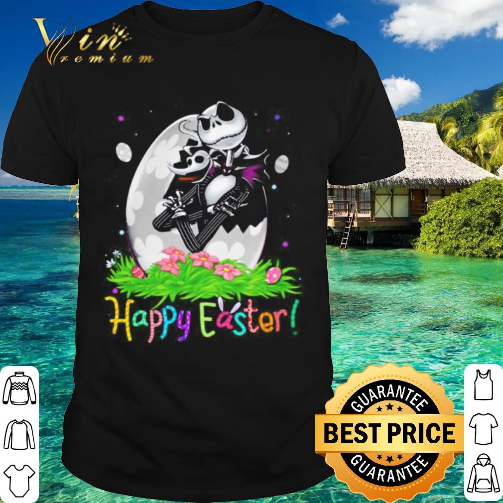 Nice Disney jack skellington happy easter flower shirt