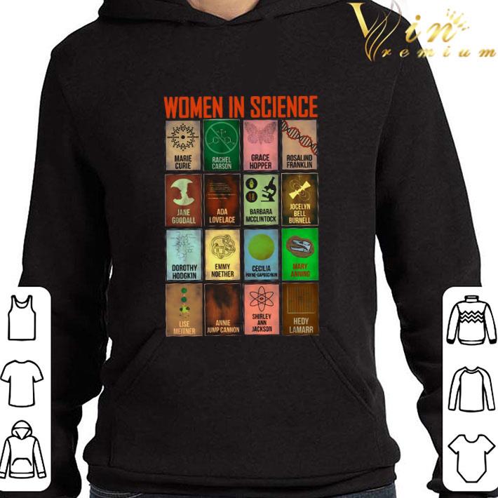 9daa5d2e women in science marie curie rachel carson grace hopper shirt 4 - Women in science Marie Curie Rachel Carson Grace Hopper shirt