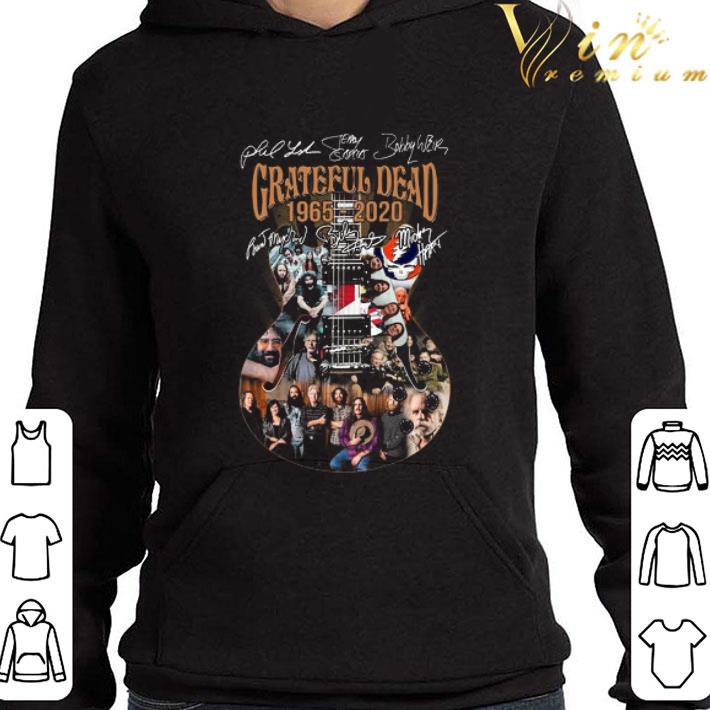 a0f6f7cc signatures grateful dead 1965 2020 guitar shirt 4 - Signatures Grateful Dead 1965-2020 guitar shirt