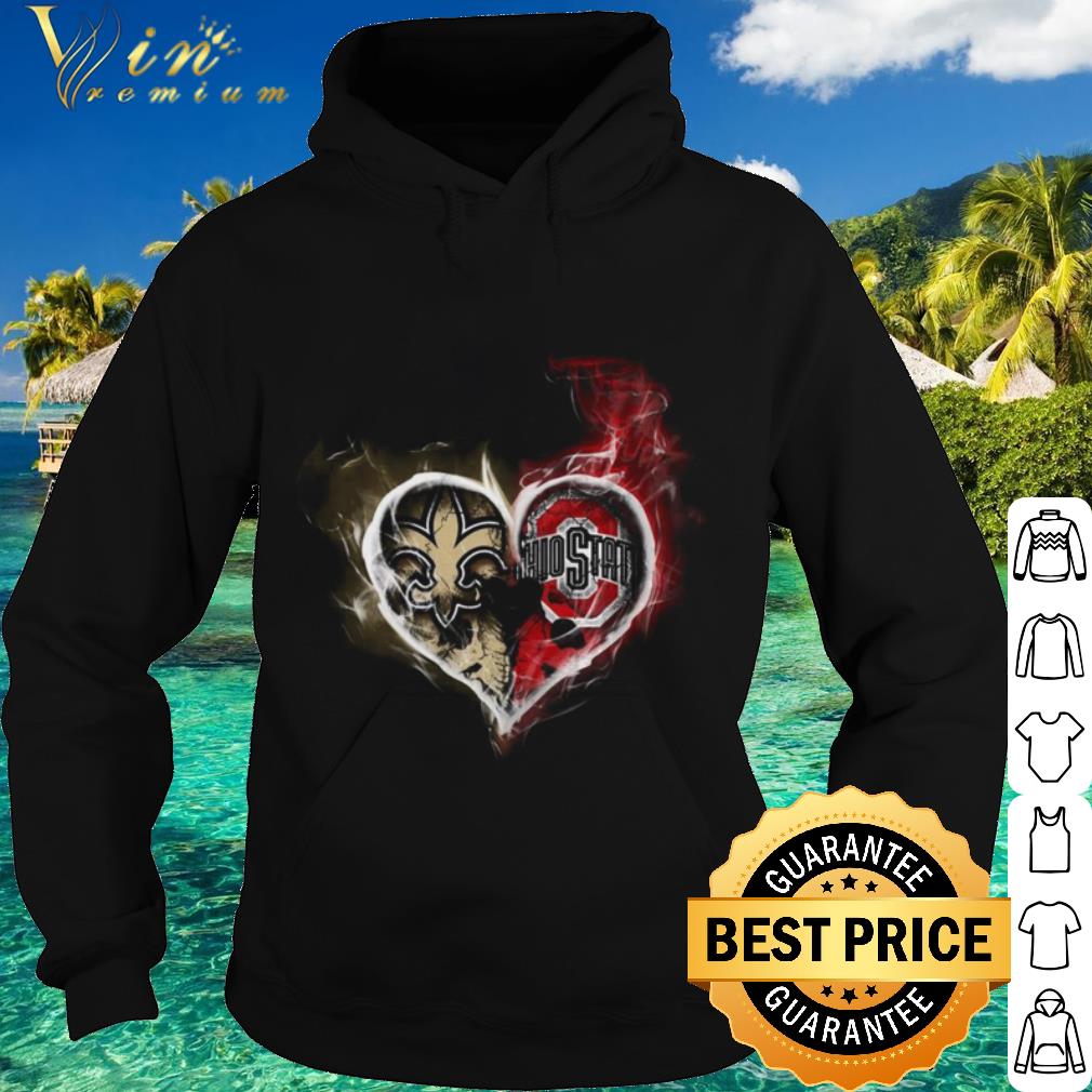 b5081b54 top smoky heart new orleans saints and ohio state buckeyes shirt 4 - Top Smoky Heart New Orleans Saints And Ohio State Buckeyes shirt