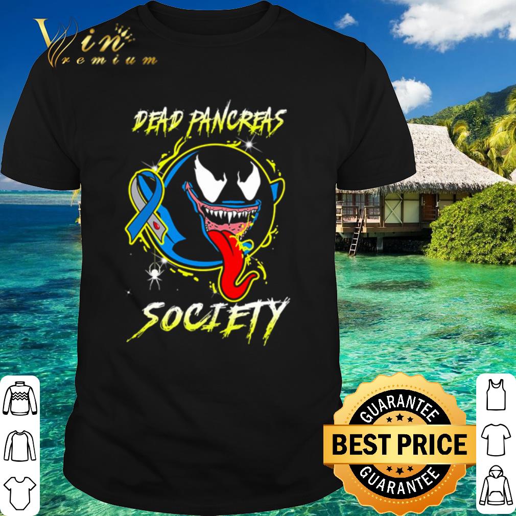Official Venom Ghost Boo Dead pancreas society shirt