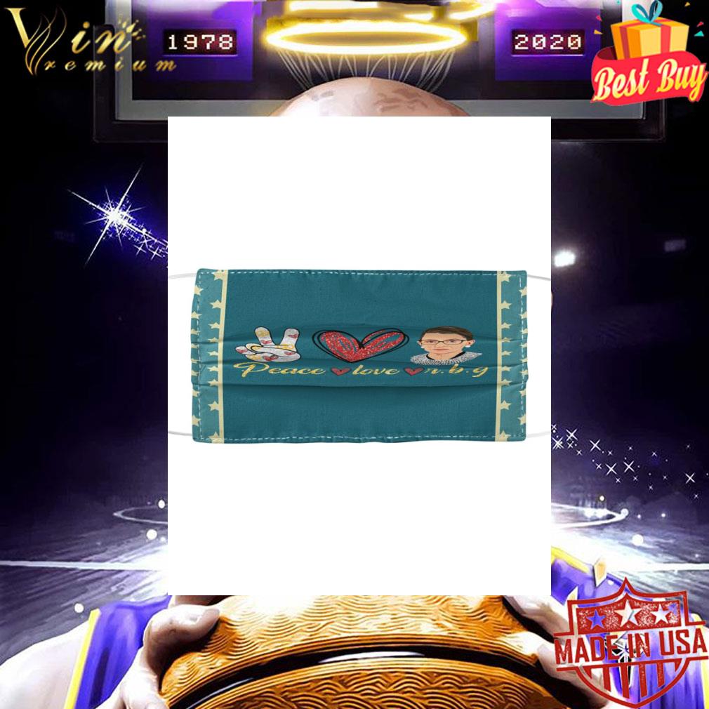 c5f28124 rip peace love r b g face mask 4 - RIP peace love R.B.G face mask