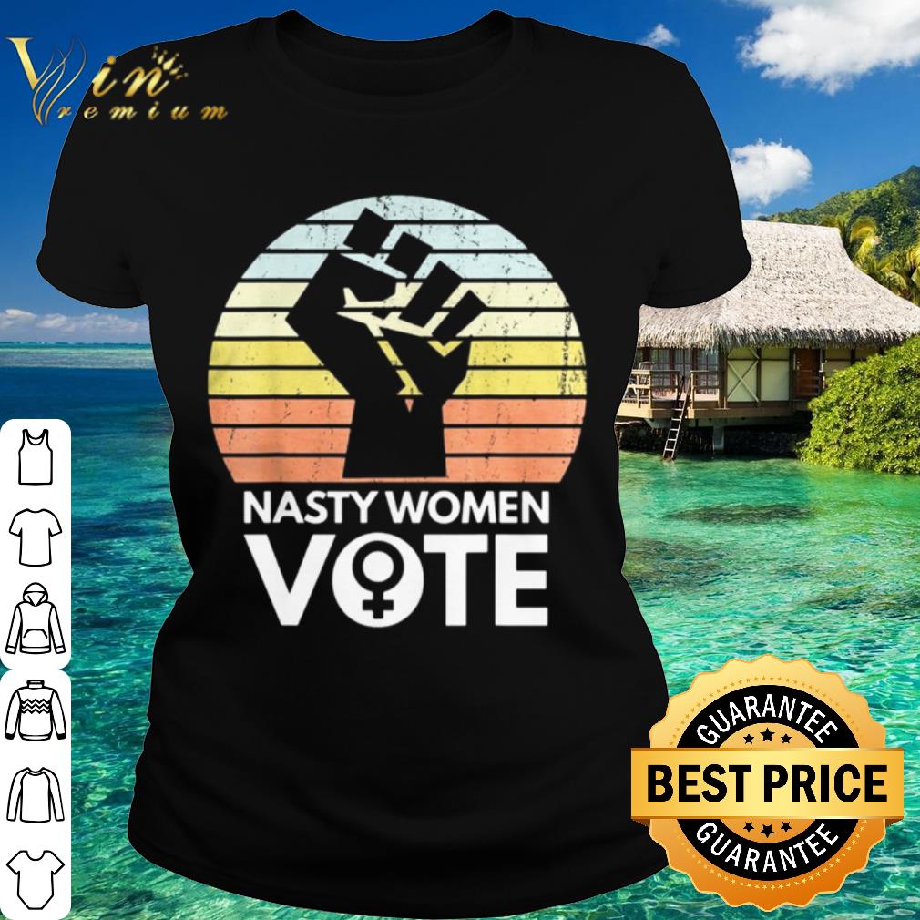 Original Nasty Women Vote Biden Harris 2020 Black Lives Matter Vintage shirt