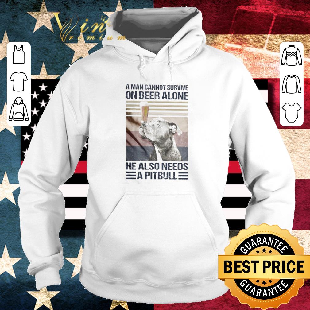 d7c86aaf official a man cannot survive on beer alone he also needs a pitbull vintage shirt 4 - Official A man cannot survive on beer alone He also needs a Pitbull vintage shirt