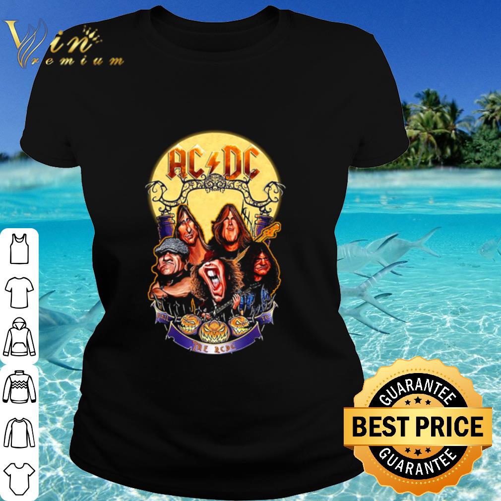 Official The Ac Dc Rock Band Comic Halloween shirt