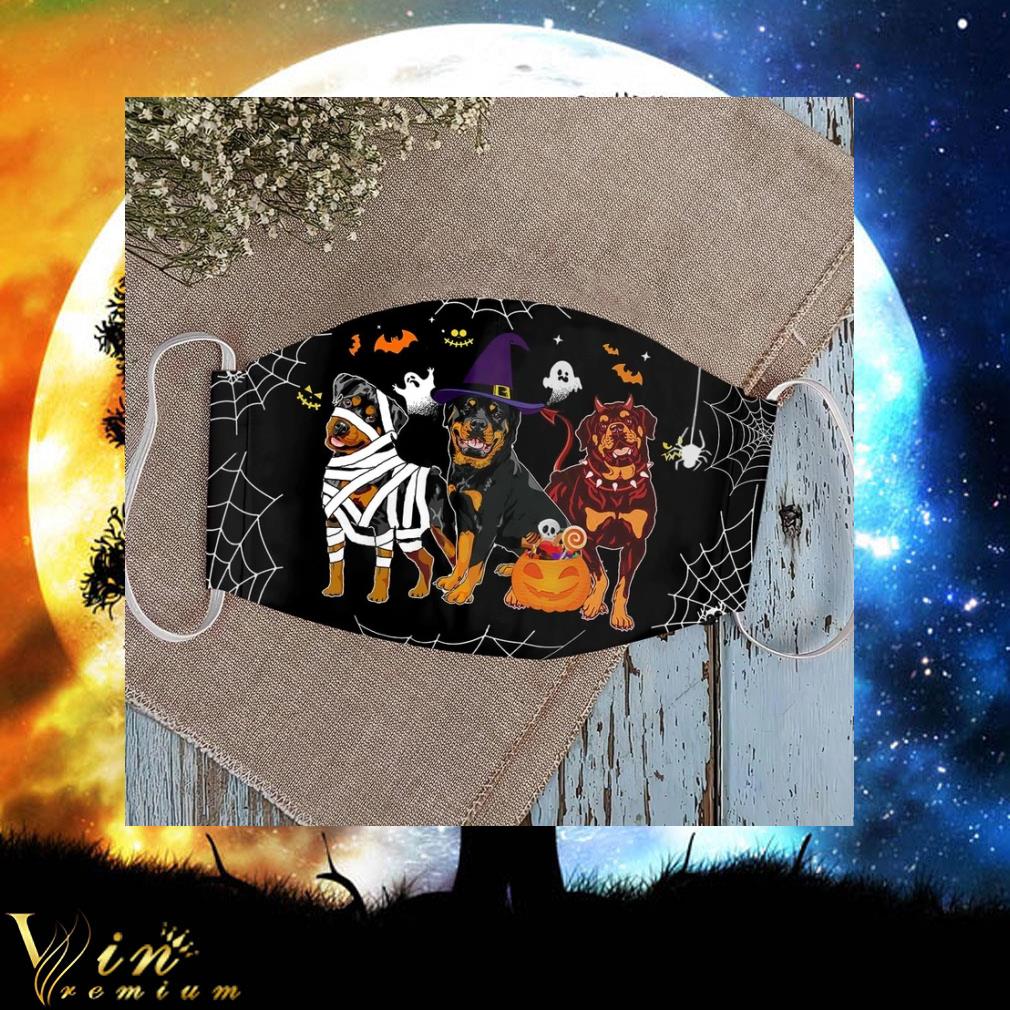 dc0d7606 rottweiler in halloween costume face mask 4 - Rottweiler In Halloween Costume face mask