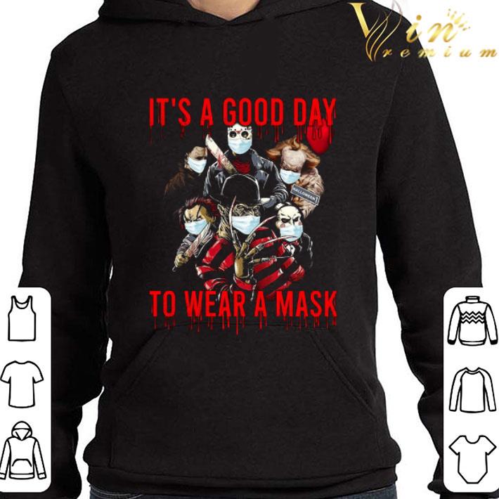 Horror characters It's a good day to wear a mask Coronavirus shirt e49a2329 horror characters it s a good day to wear a mask coronavirus shirt 4 - Horror characters It's a good day to wear a mask Coronavirus shirt