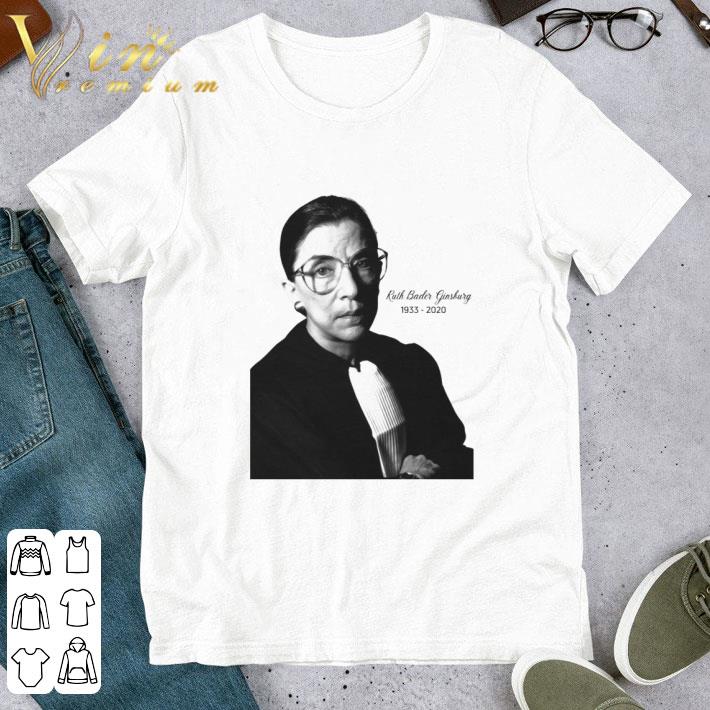 RIP Notorious R.B.G. 1933 to 2020 shirt