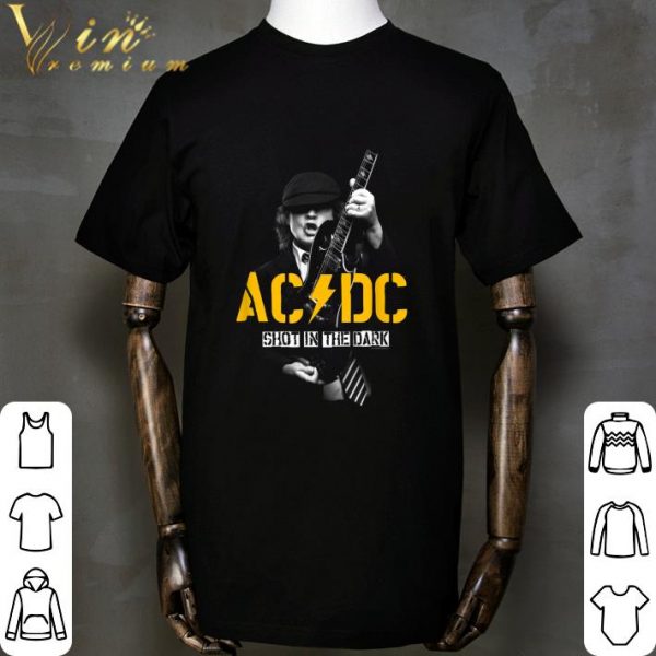 Angus Young ACDC Shot In The Dark shirt