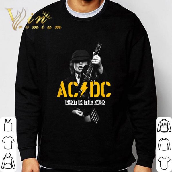 Angus Young ACDC Shot In The Dark shirt