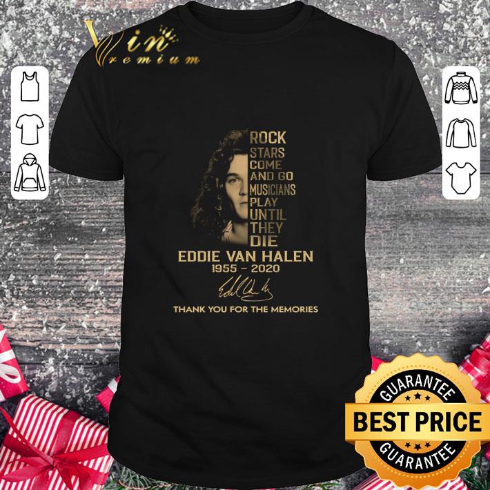 Best Eddie Van Halen january 26 1955 october 6 2020 shirt