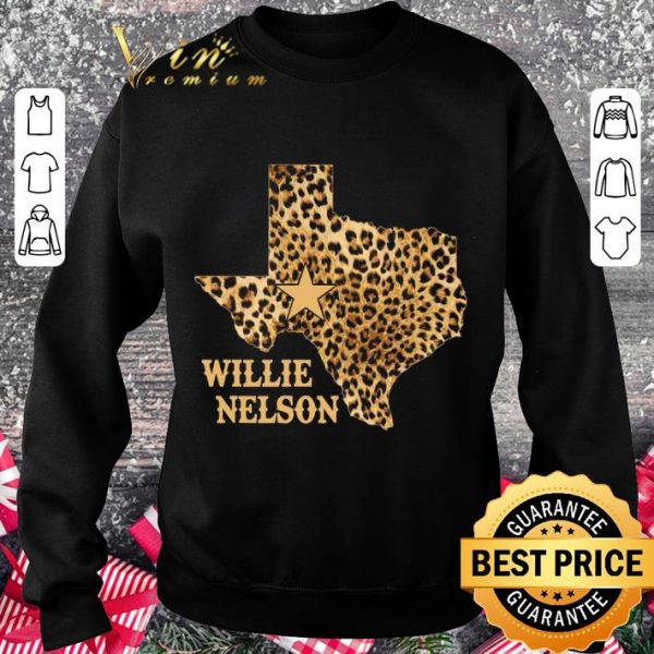 Best Willie Nelson Texas Leopard shirt