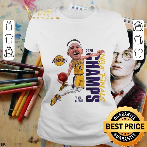 Awesome 4 Alex Caruso Los Angeles Lakers 2020 NBA Finals Champions shirt