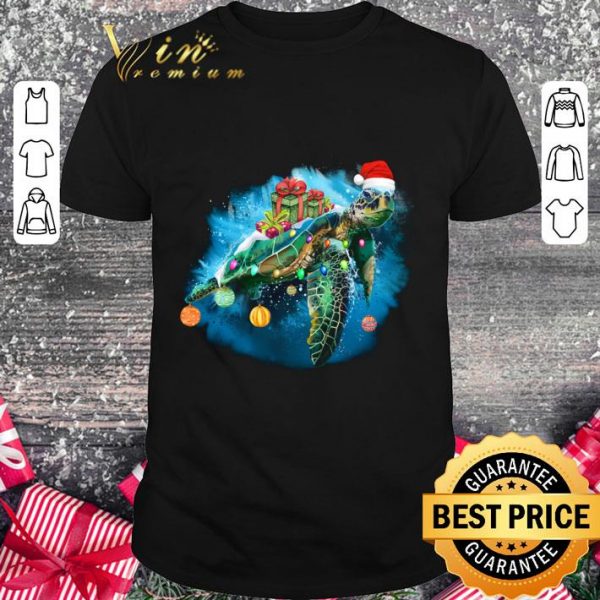 Best Turtle Sea Christmas shirt