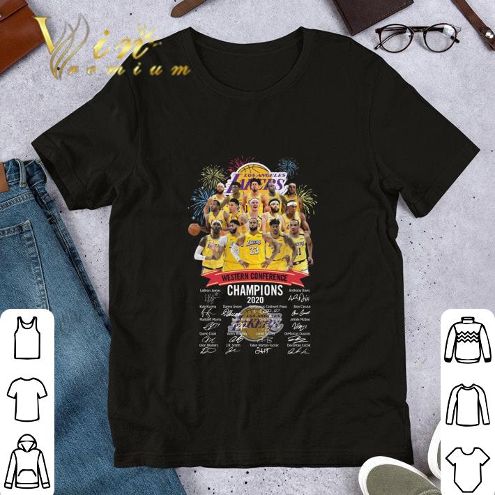 Los Angeles Lakers 2020 NBA finals champions cup shirt