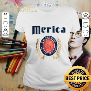 Awesome Miller Lite Logo Merica The Greatest Country On Earth shirt 1