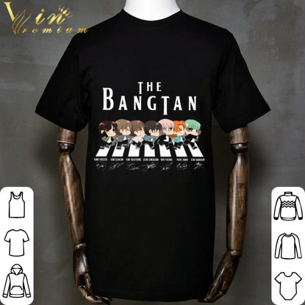 BTS The Bangtan Abbey Road Signatures shirt