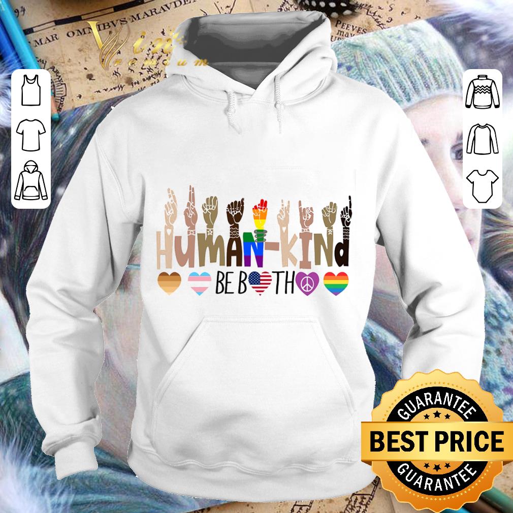 4a27abcd official human kind be both lgbt black lives matter shirt 4 - Official Human kind be both LGBT Black Lives Matter shirt