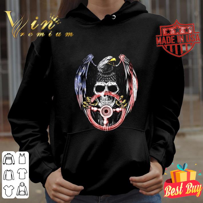 4aee7da1 official eagle skull steering wheel american flag shirt 4 - Official Eagle Skull Steering Wheel American flag shirt