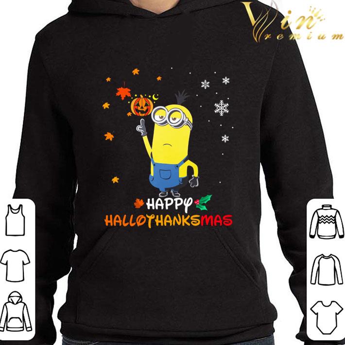4bd61a41 minions kevin happy hallothanksmas shirt 4 - Minions Kevin Happy HalloThanksMas shirt