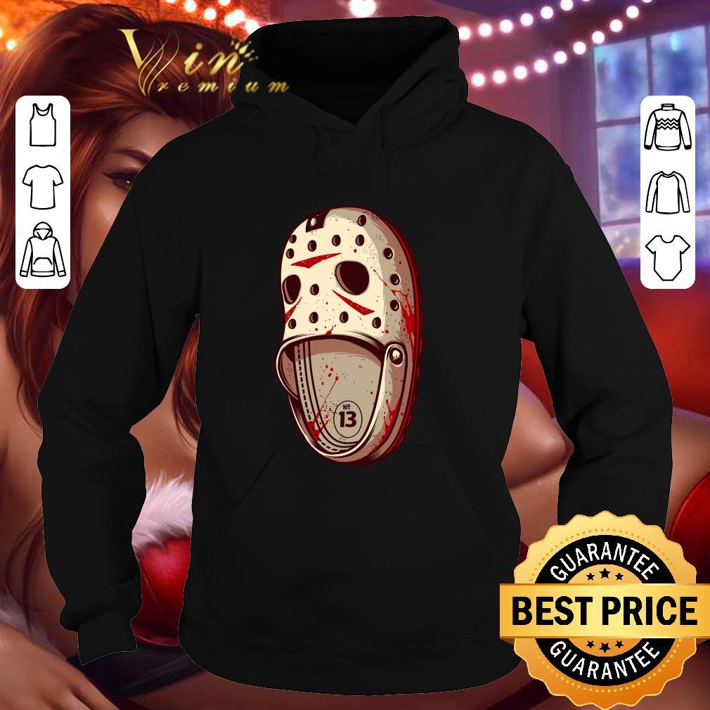 51ac80a8 jason voorhees crocs shoe shirt 4 - Jason Voorhees Crocs shoe shirt