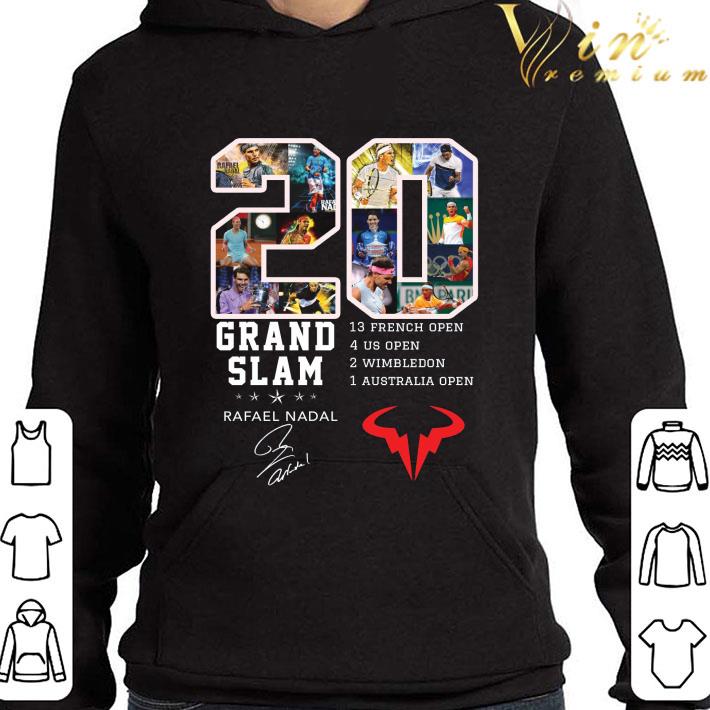 20 Grand Slam Rafael Nadal signature 13 French Open 4 US Open shirt 5dce87f4 20 grand slam rafael nadal signature 13 french open 4 us open shirt 4 - 20 Grand Slam Rafael Nadal signature 13 French Open 4 US Open shirt
