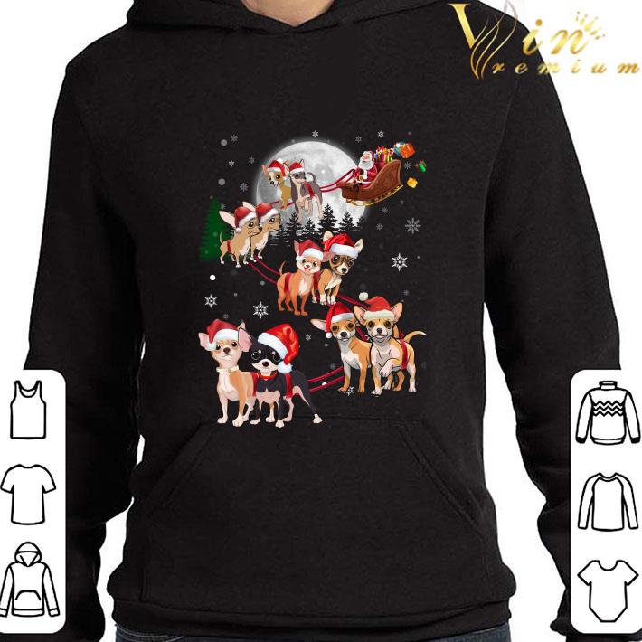 Santa Chihuahua and moon Christmas shirt 68c3c33e santa chihuahua and moon christmas shirt 4 - Santa Chihuahua and moon Christmas shirt