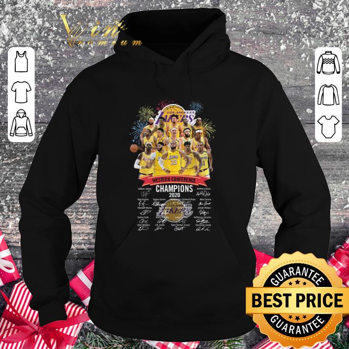 Best Team Los Angeles Lakers Western Conference Champions 2020 signatures shirt 68e389e9 best team los angeles lakers western conference champions 2020 signatures shirt 4 - Best Team Los Angeles Lakers Western Conference Champions 2020 signatures shirt