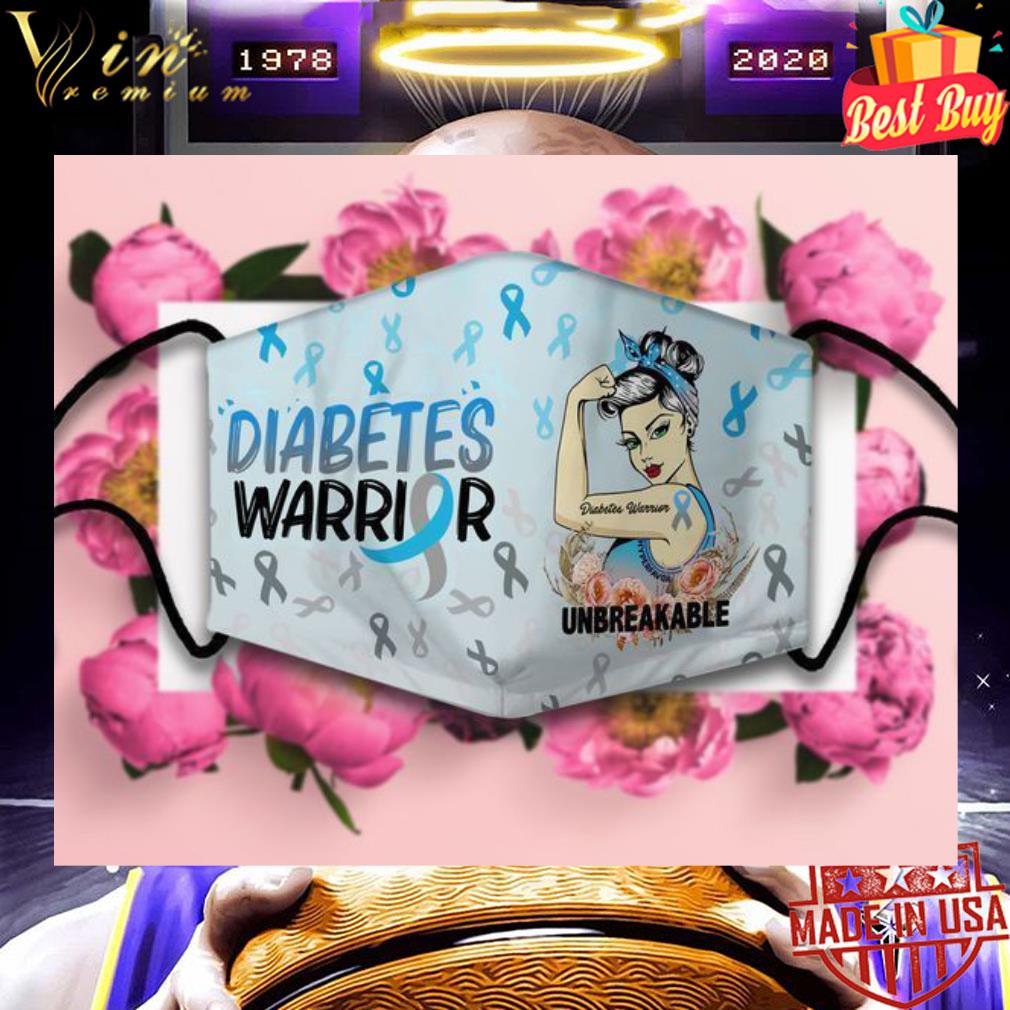 Strong girl Diabetes warrior unbreakable face mask 6f7bd29b strong girl diabetes warrior unbreakable face mask 4 - Strong girl Diabetes warrior unbreakable face mask