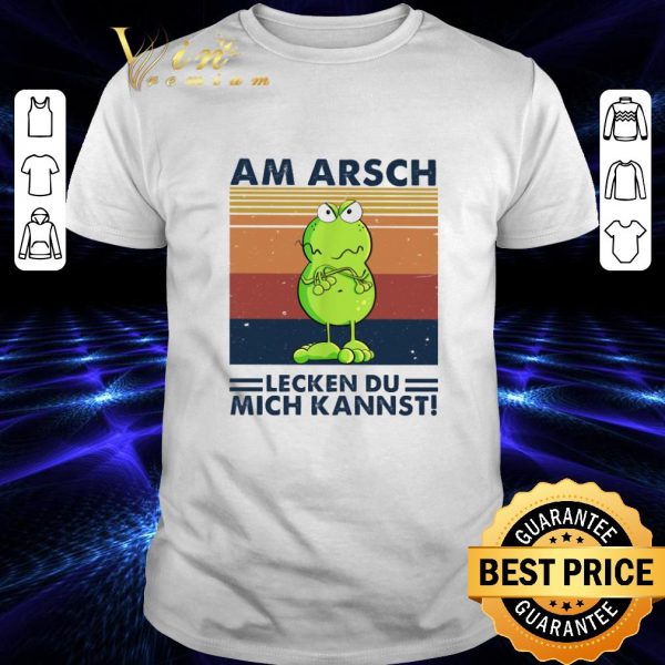 Best Frog Am Arsch Lecken Du Mich Kannst Vintage shirt