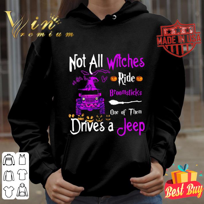 7b8c6bb5 awesome not all witches ride broomsticks one of them drives a jeep shirt 4 - Awesome Not All Witches Ride Broomsticks One Of Them Drives A Jeep shirt