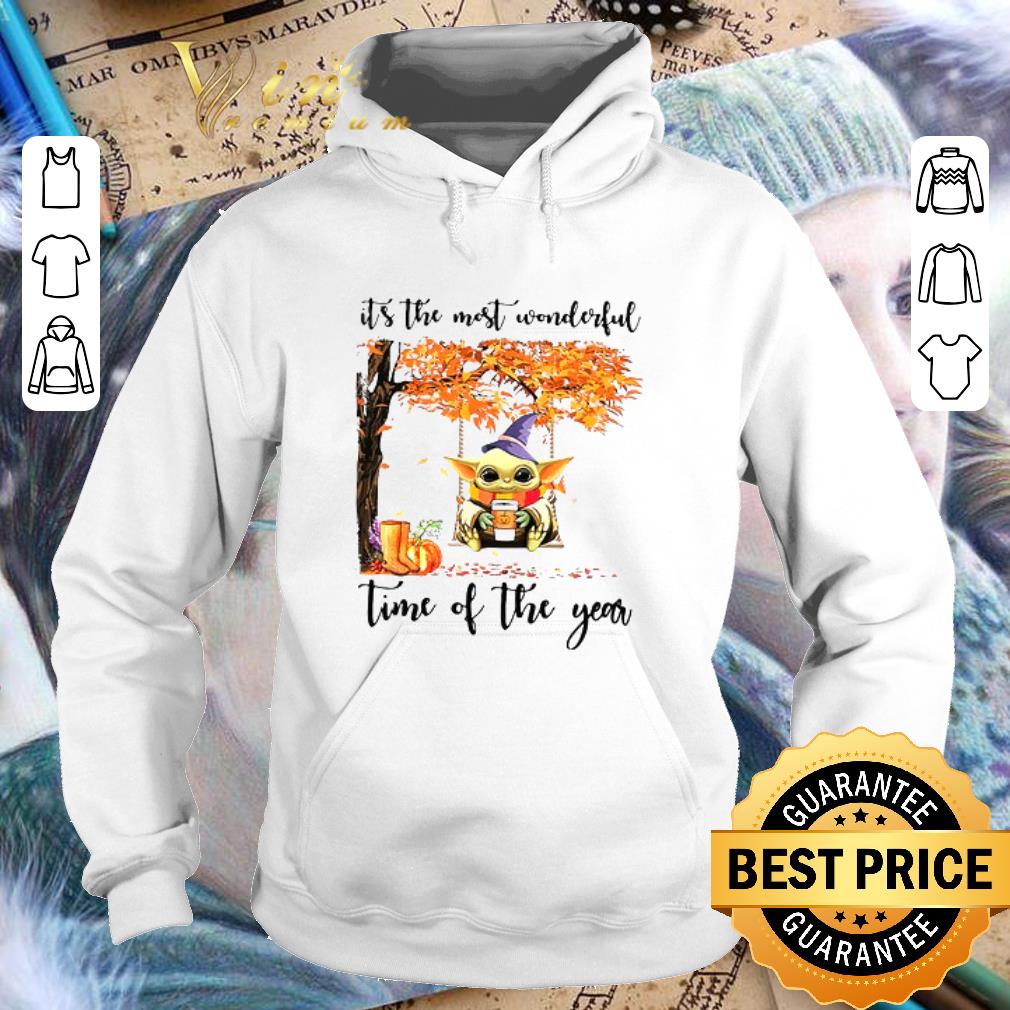 8d8e10ff best baby yoda autumn it s the most wonderful time of the year shirt 4 - Best Baby Yoda Autumn it's the most wonderful time of the year shirt