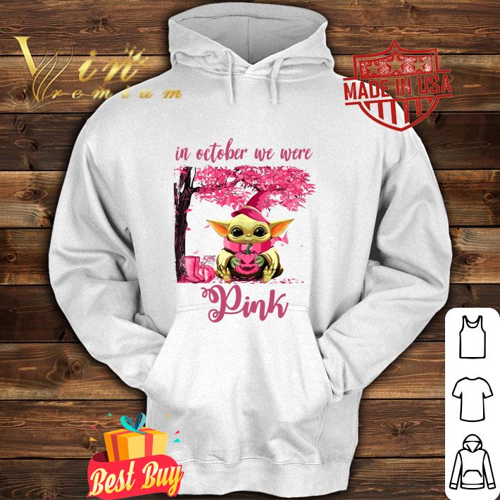 Official Baby Yoda in october we wear pink Breast Cancer halloween shirt 96e4c0c7 official baby yoda in october we wear pink breast cancer halloween shirt 4 - Official Baby Yoda in october we wear pink Breast Cancer halloween shirt