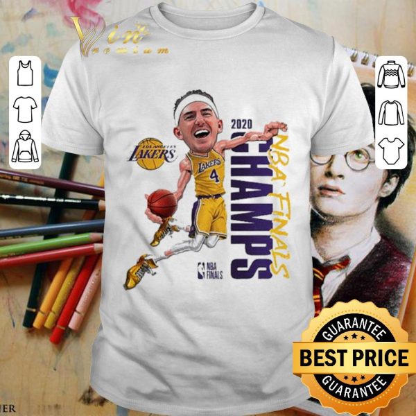 Awesome 4 Alex Caruso Los Angeles Lakers 2020 NBA Finals Champions shirt