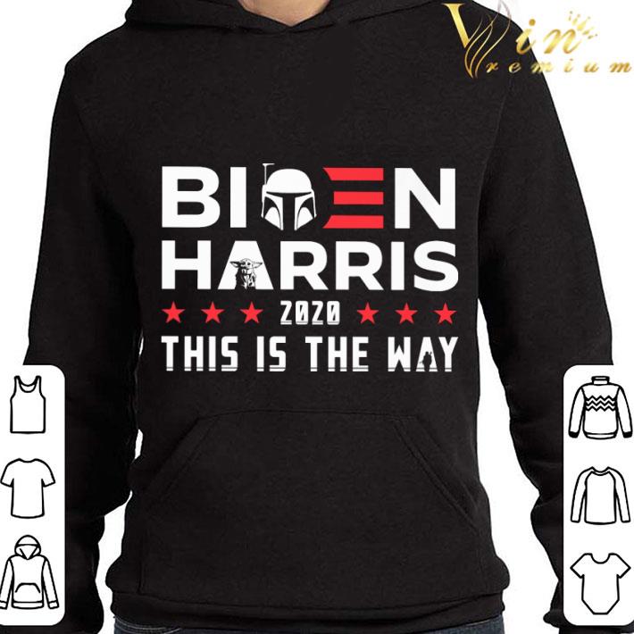 a36ef479 mandalorian baby yoda biden harris 2020 this is the way shirt 4 - Mandalorian Baby Yoda Biden Harris 2020 This Is The Way shirt