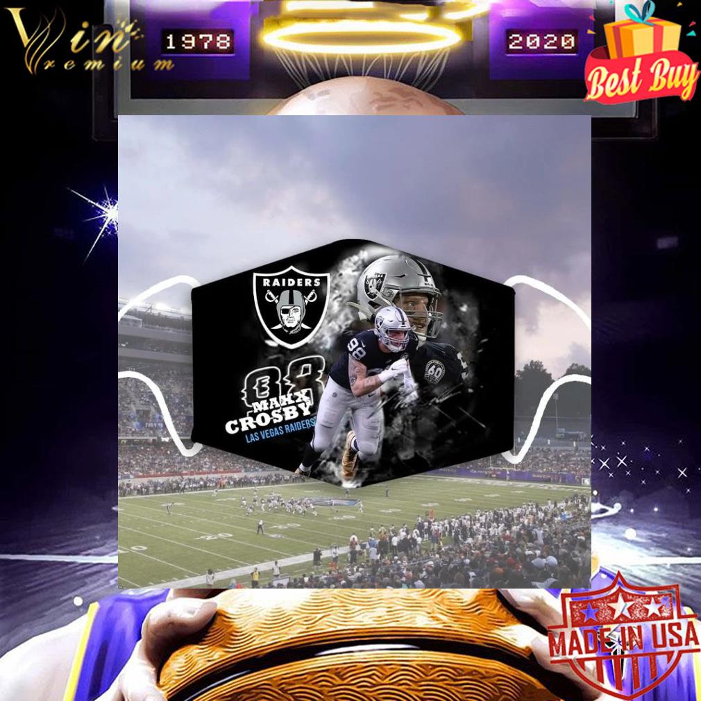 a90af456 oakland raiders 98 maxx crosby signature las vegas raiders face mask 4 - Oakland Raiders 98 Maxx Crosby signature Las Vegas Raiders face mask