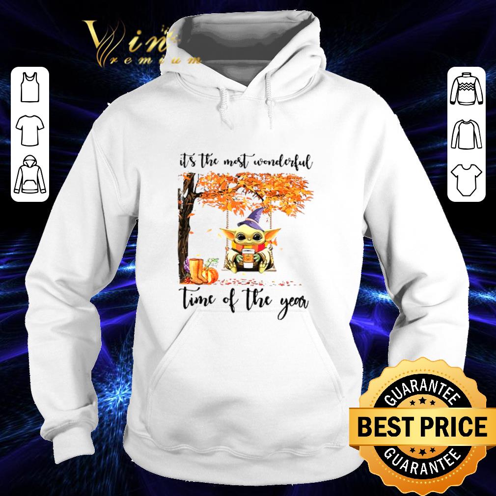 bc096606 baby yoda autumn it s the most wonderful time of the year shirt 4 - Baby Yoda Autumn it's the most wonderful time of the year shirt