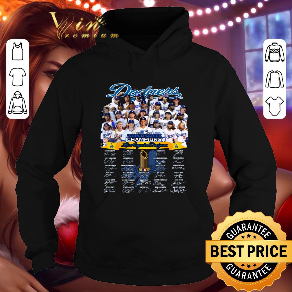 c5204589 official los angeles dodgers 2020 world series champions signatures shirt 4 - Official Los Angeles Dodgers 2020 World Series Champions Signatures shirt