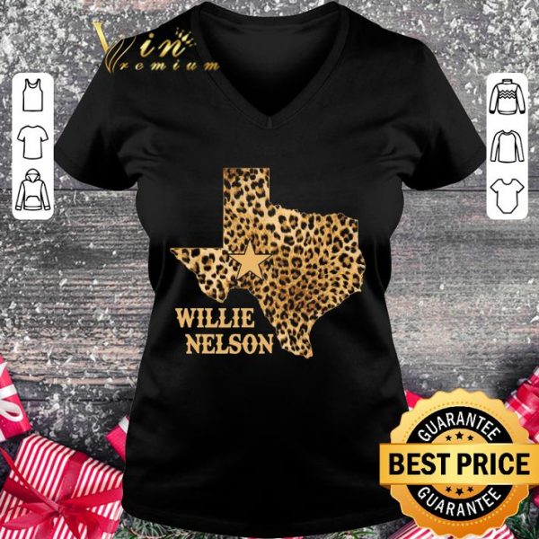 Best Willie Nelson Texas Leopard shirt