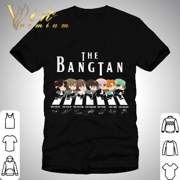 BTS The Bangtan Abbey Road Signatures shirt